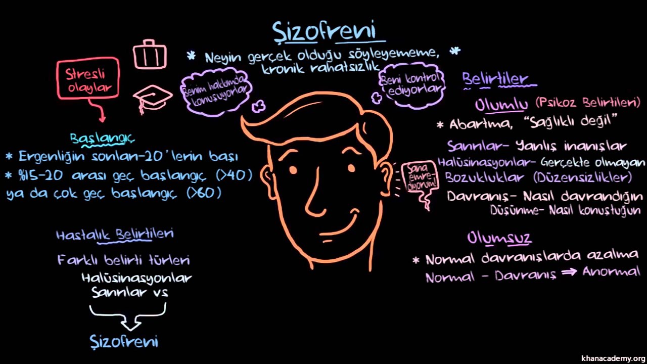 Şizofreni Belirtileri (Psikoloji / Ruh Sağlığı) (Sağlık Bilgisi ve Tıp / Akıl Sağlığı)