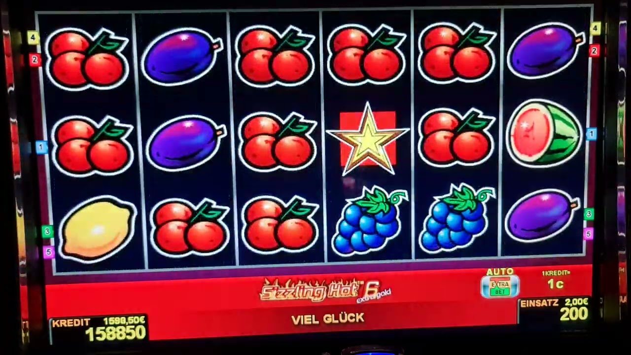 Sizzling Hot 6 Extra Gold ! #2 Euro Bet ! #slot machine! #Freispiele!#novoline#Admiral#Amazing