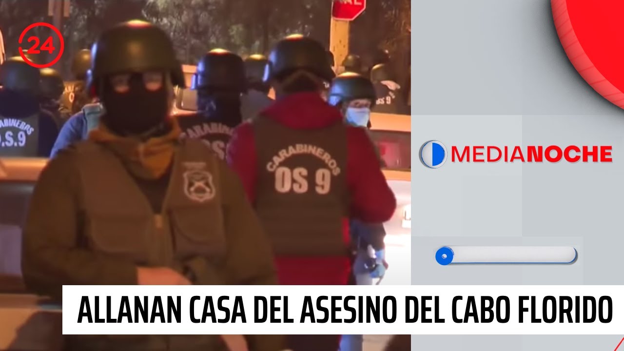 Allanan domicilio del presunto asesino del cabo Florido | 24 Horas TVN Chile
