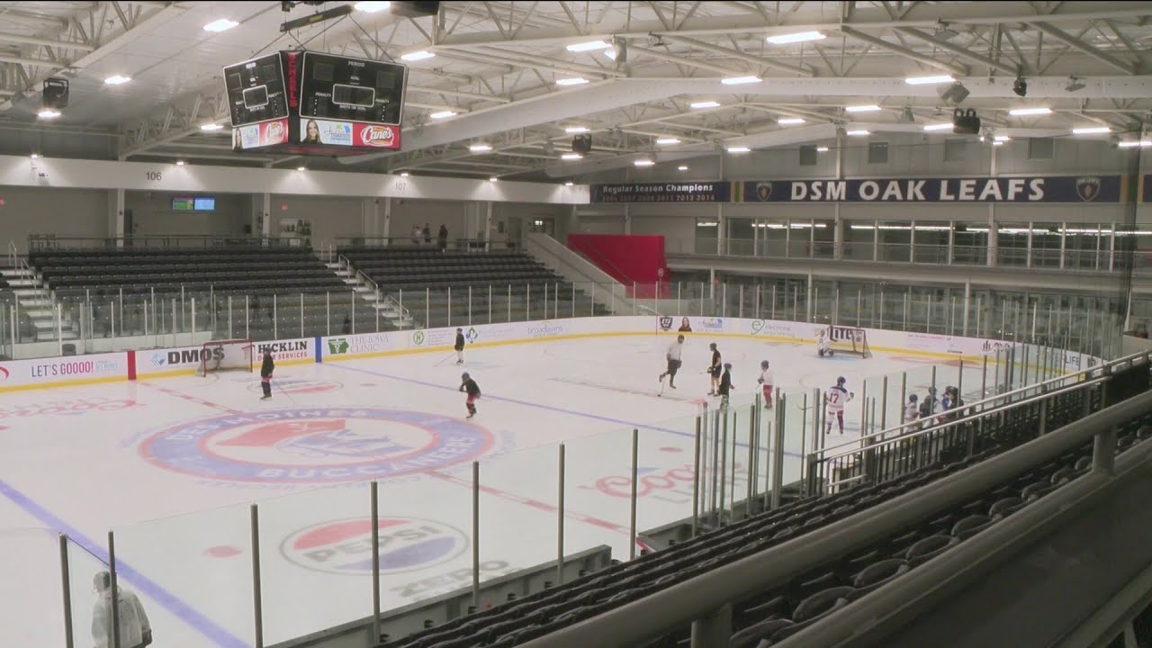 High demand for ice time in Central Iowa for winter sports