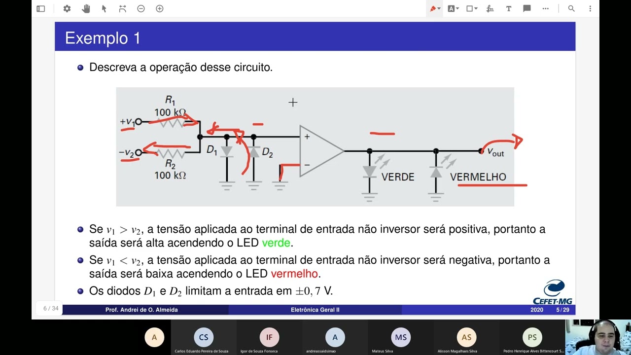 Eletrônica Analógica II | Aula 11 - Circuitos Comparadores com Amplificador Operacional