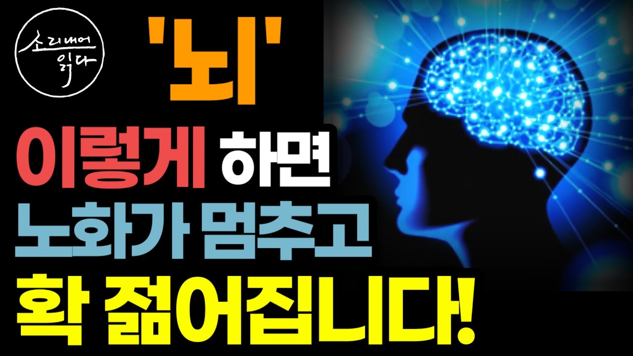 뇌 속 신비의 부위 '뇌섬엽'을 아시나요? / 이렇게 단련하세요! 뇌가 노화를 멈추고 확 젊어집니다! / 과학적인 뇌 단련법 / 책읽어주는여자 SODA's 건강 오디오북 ASMR