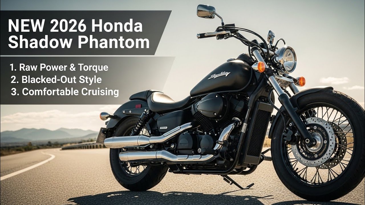NEW 2026 Honda Shadow Phantom 😱🔥 Finally Launched? Full Details Inside!