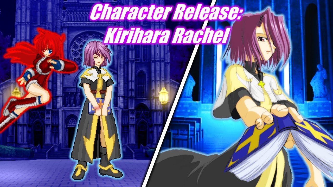 MUGEN Character Release: Kirihara Rachel from Crimson Alive