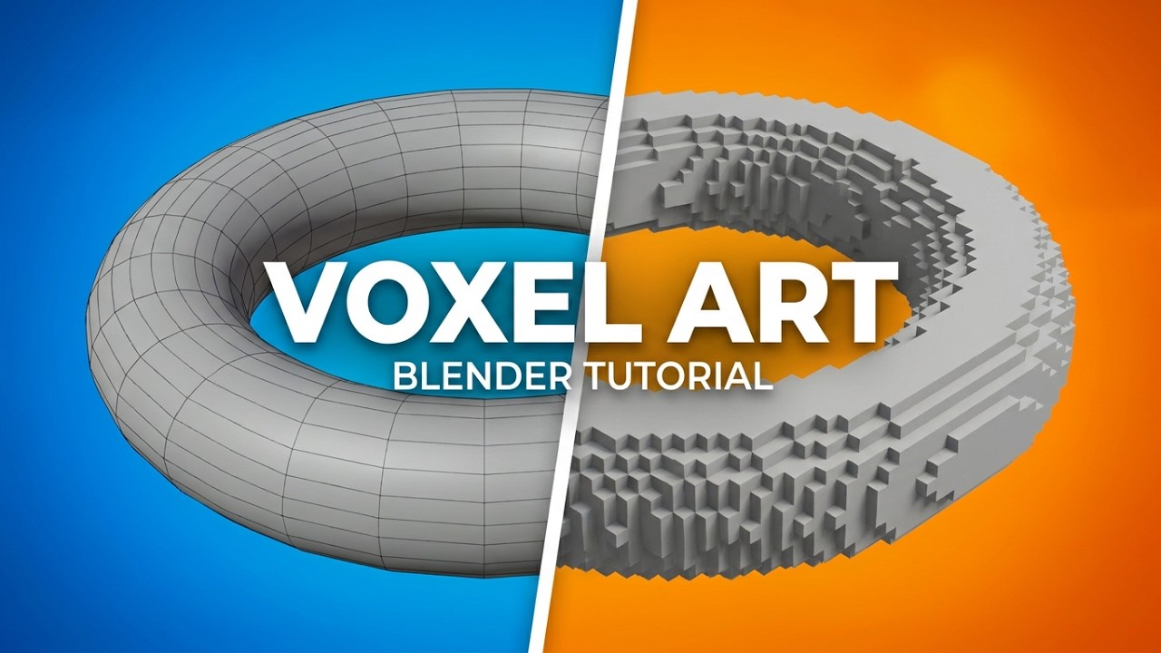 How to Create Voxel Art in Blender