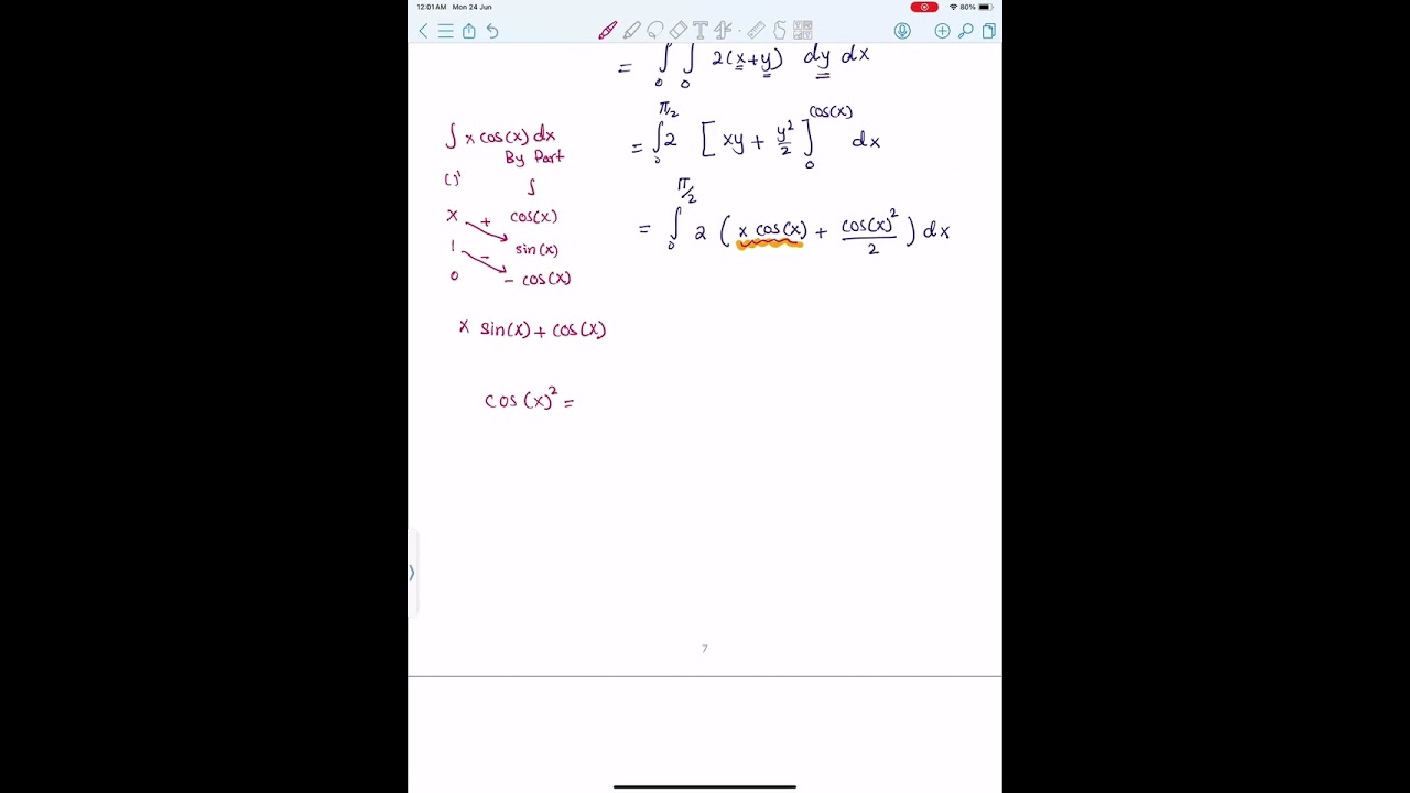 L4 double and triple integral