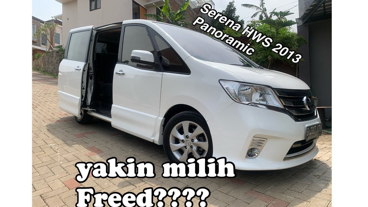 Nissan serena hws 2013 panoramic (LANGKA!) sienta freed lewaattt…