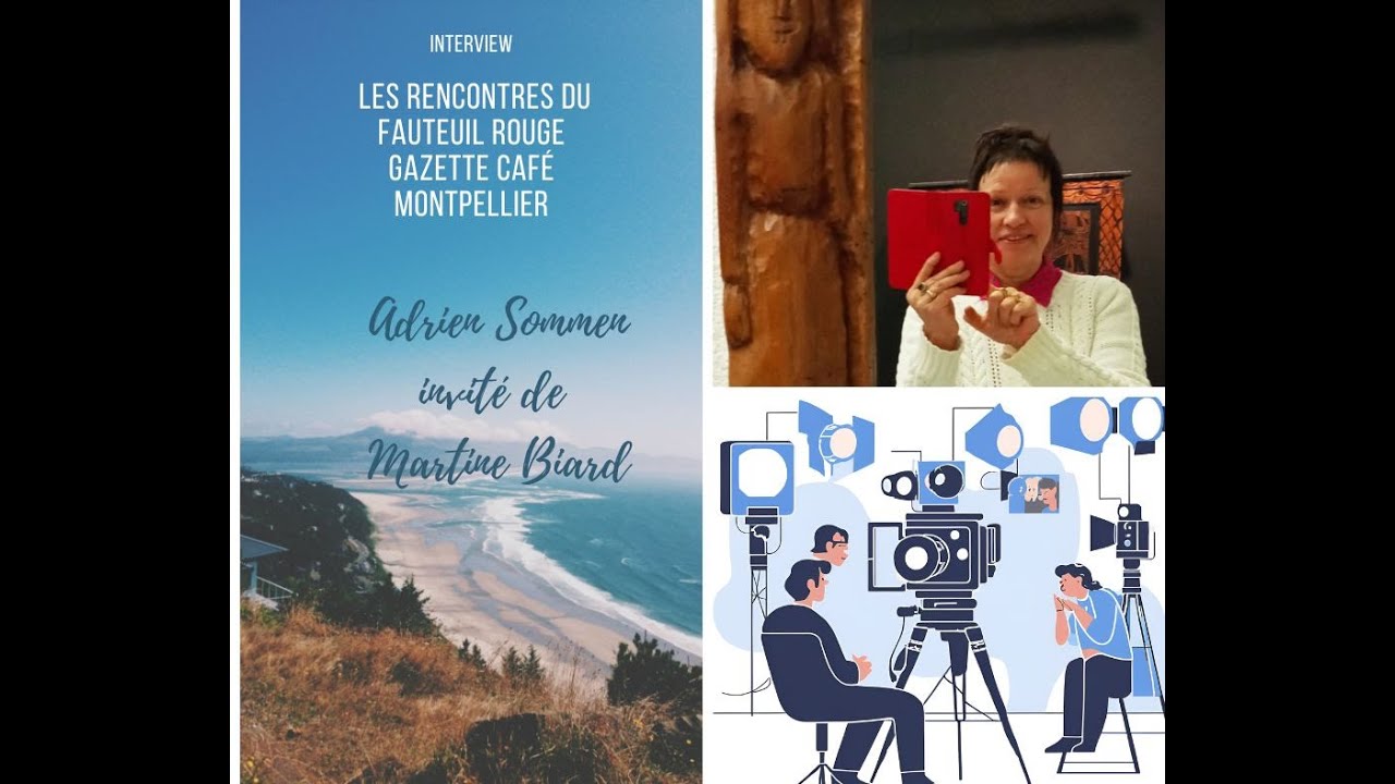 Adrien Sommen et Martine Biard - Montpellier, 22 mars 2025 - Rencontre cinéma du Fauteuil Rouge
