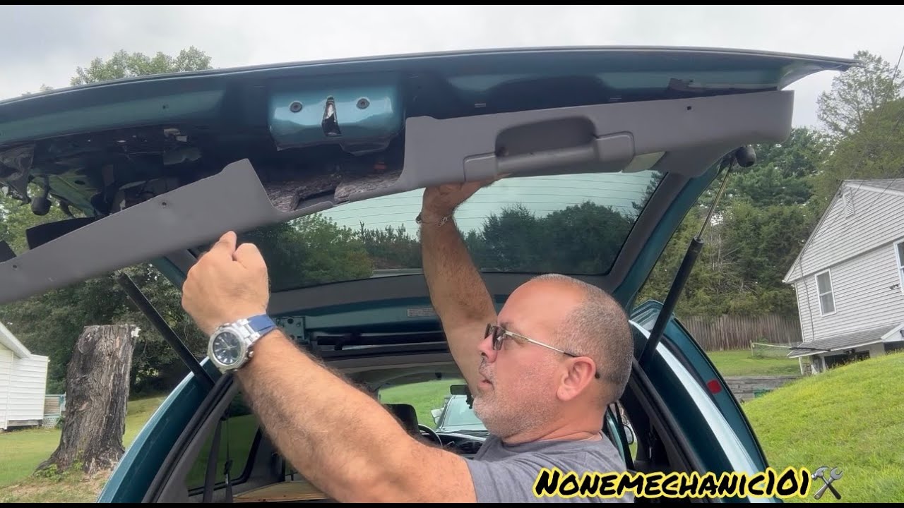 1998 Dodge Grand Caravan Lift gate Latch Lock Replacement 