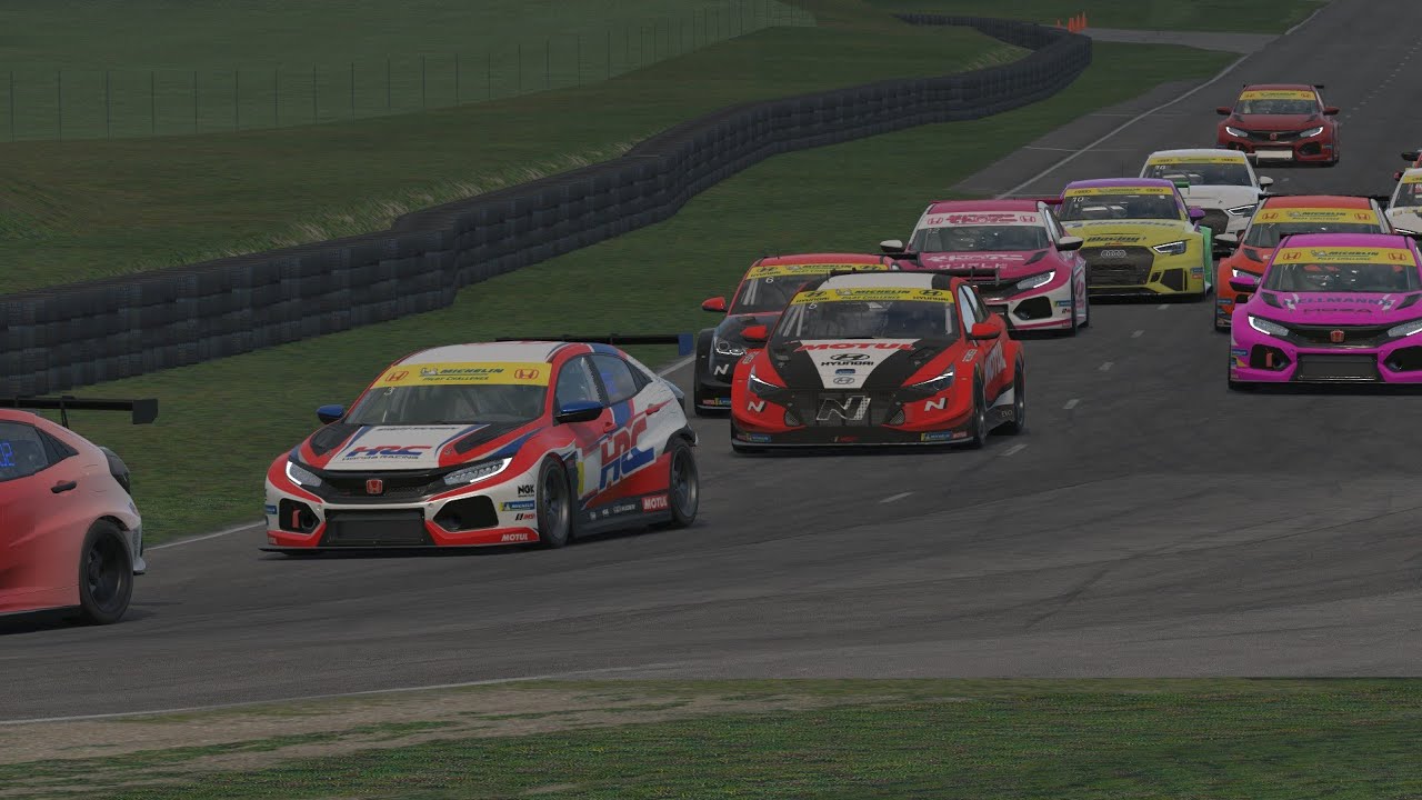 Attempt 2 TCR Virtual Challenge 20 min race on Iracing  S1W7 2026 at Summit Point Raceway in Honda