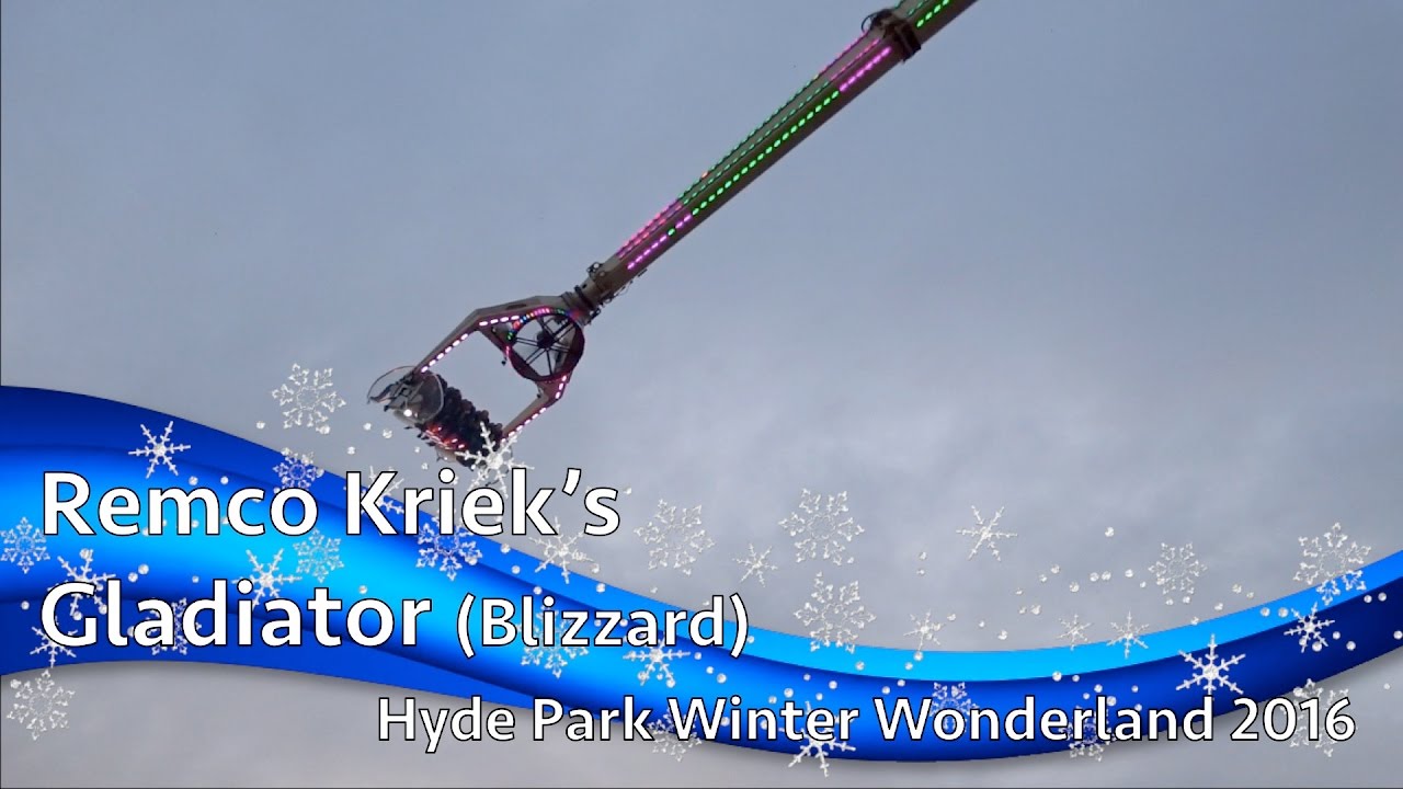 Remco Kriek's Gladiator (Blizzard) @ Hyde Park Winter Wonderland 2016