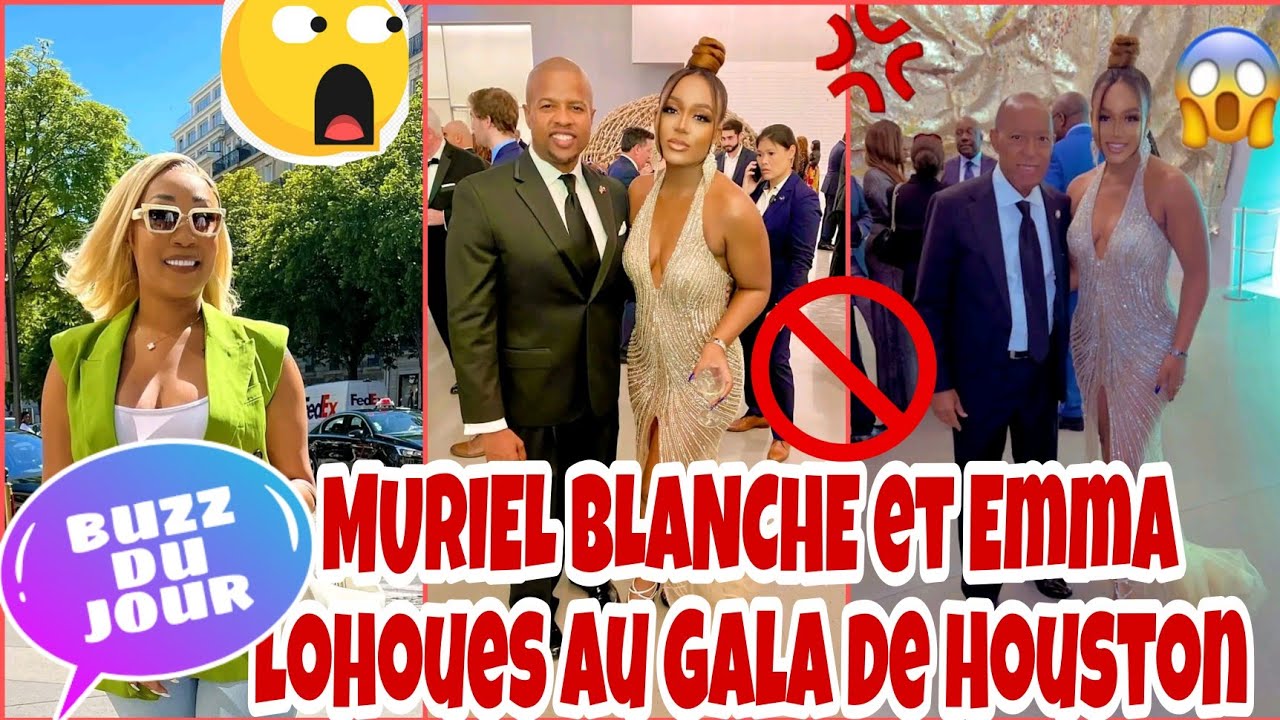 🚨🇨🇲🇨🇮 MURIEL BLANCHE et EMMA Lohoues au GALA de HOUSTON au 🇺🇲Humiliation 😭 de Muriel blanche 😱🇨🇮🇨🇲 🚨