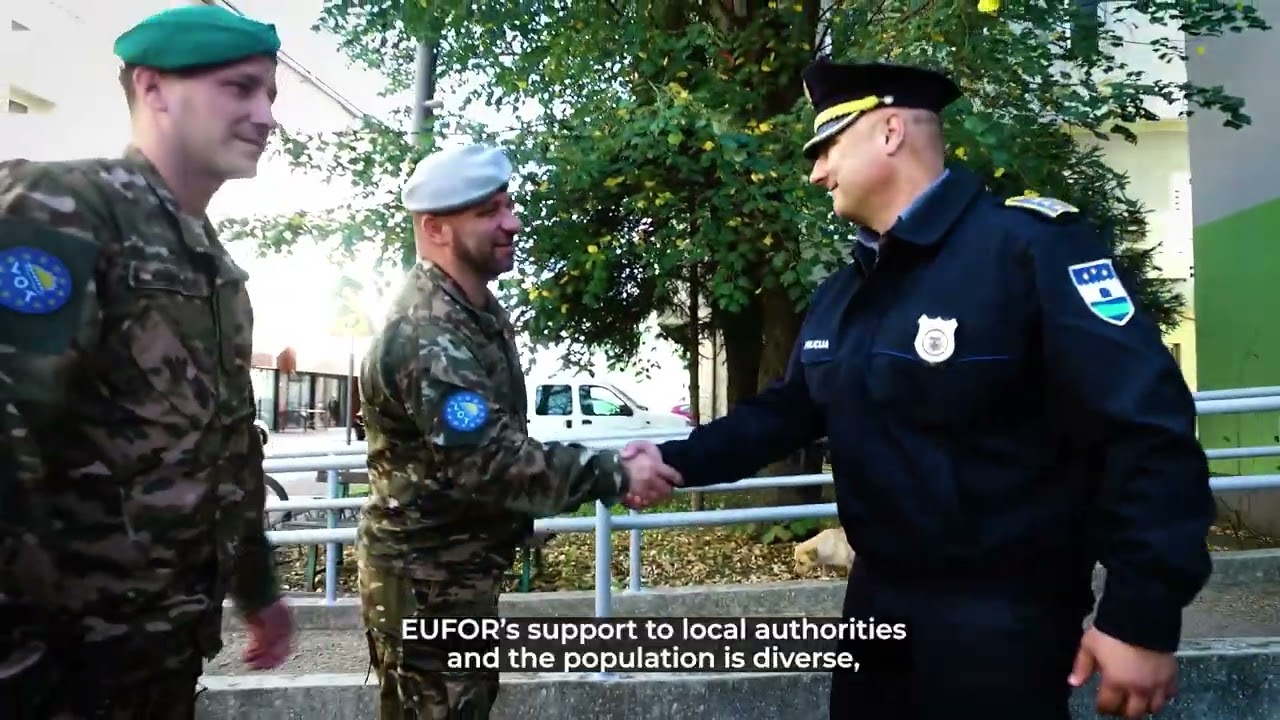 A day in EUFOR