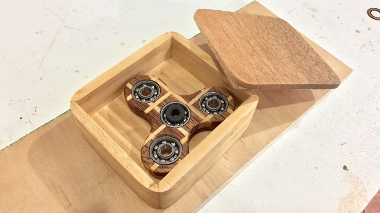 Haciendo Fidget Spinner clasico de madera #2 | Con caja