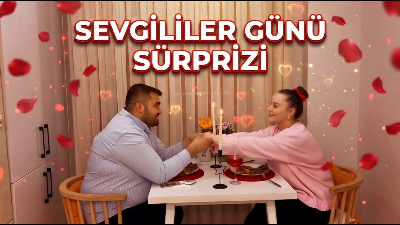 Dünyanın en güzel kadınına 14 Şubat sürprizi !