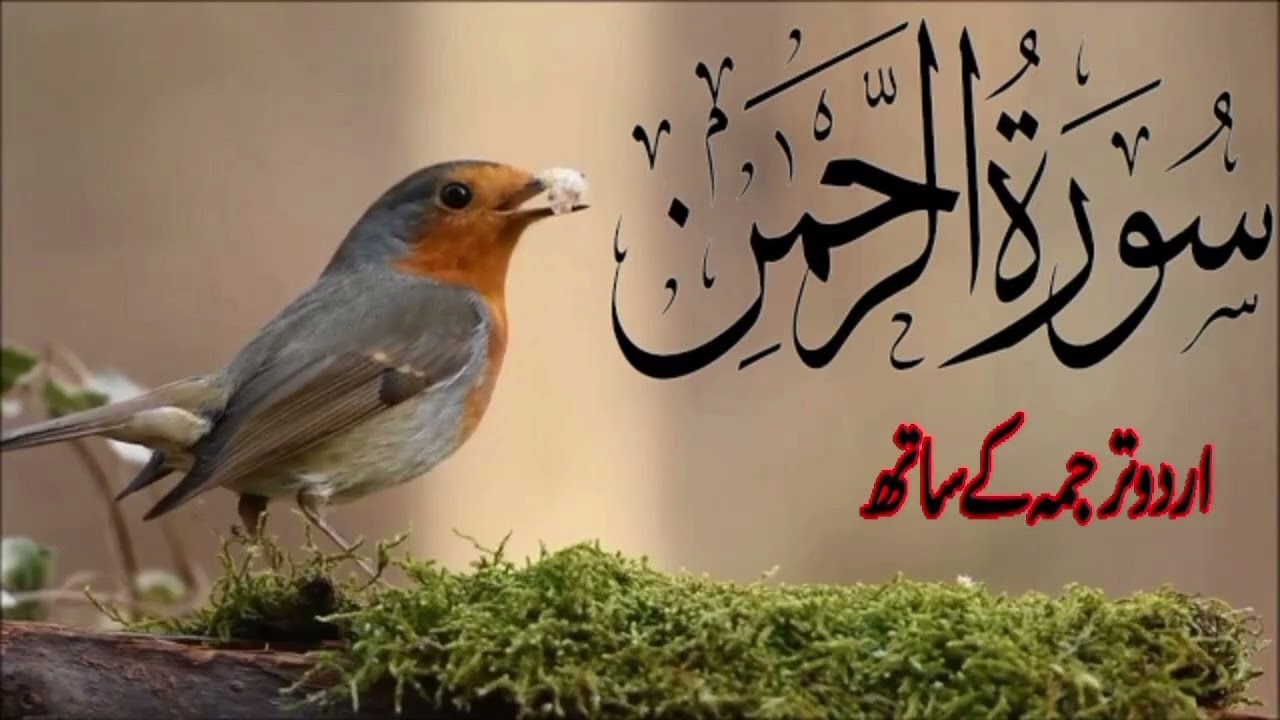 Surah Rahman -Qari abdul-basit