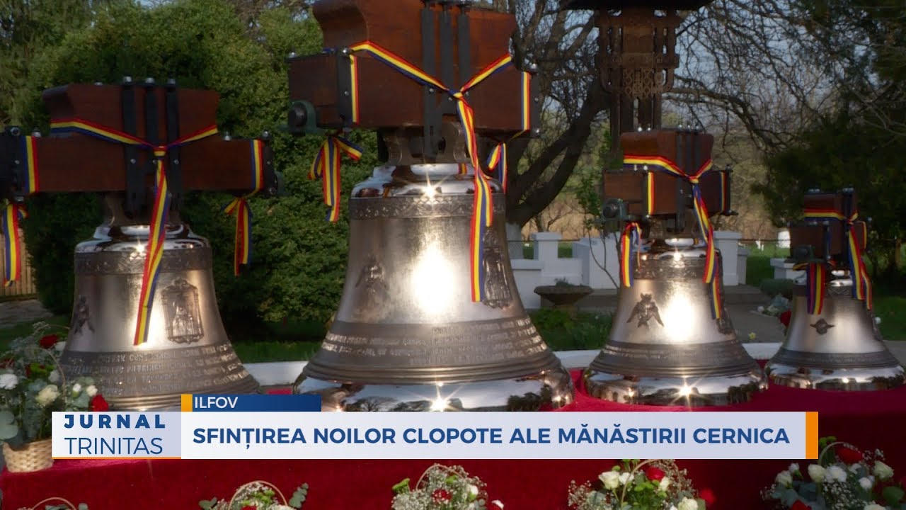 Sfințirea noilor clopote ale Mănăstirii Cernica