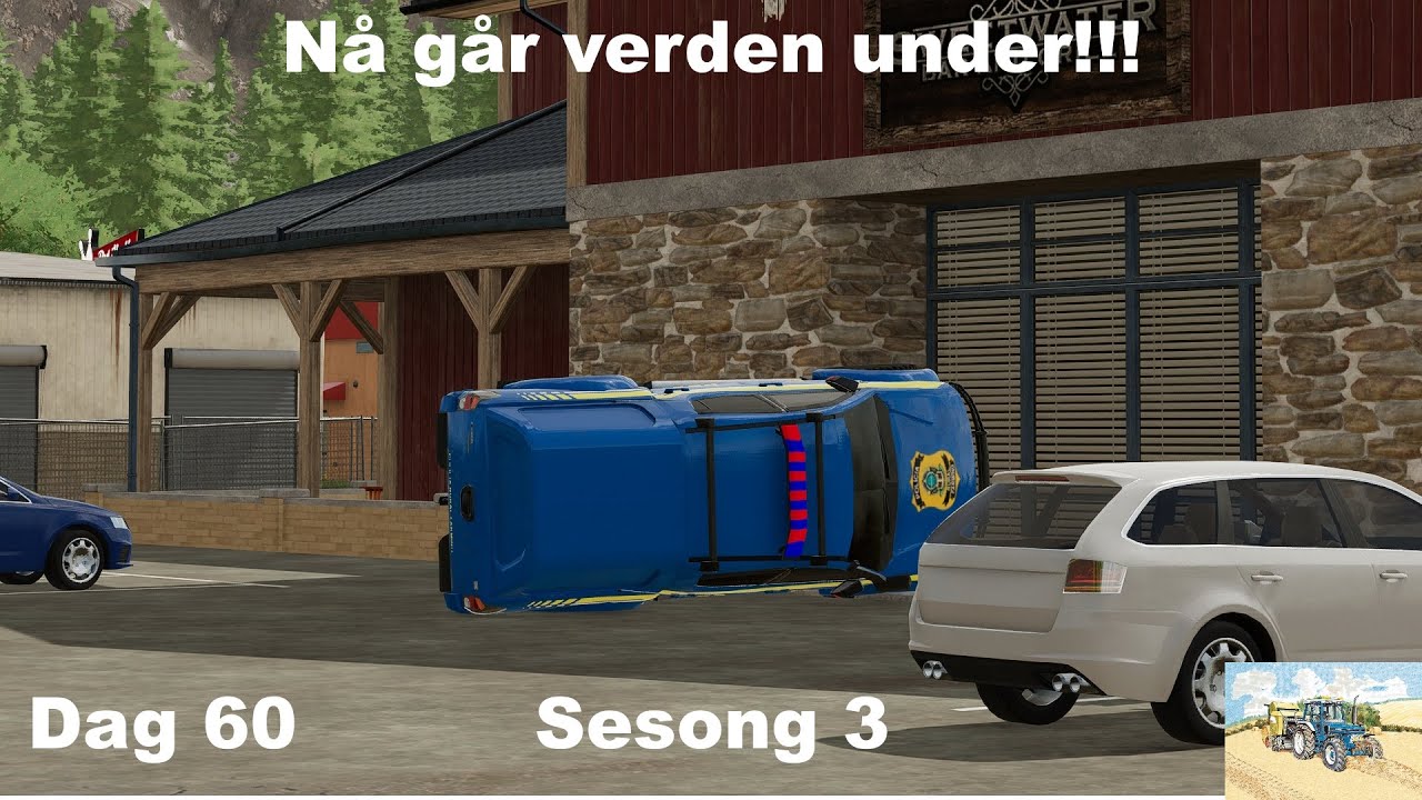 Let's Play Farming Simulator 22 Norsk Tor & Kevin's Nabo Serie Episode 60
