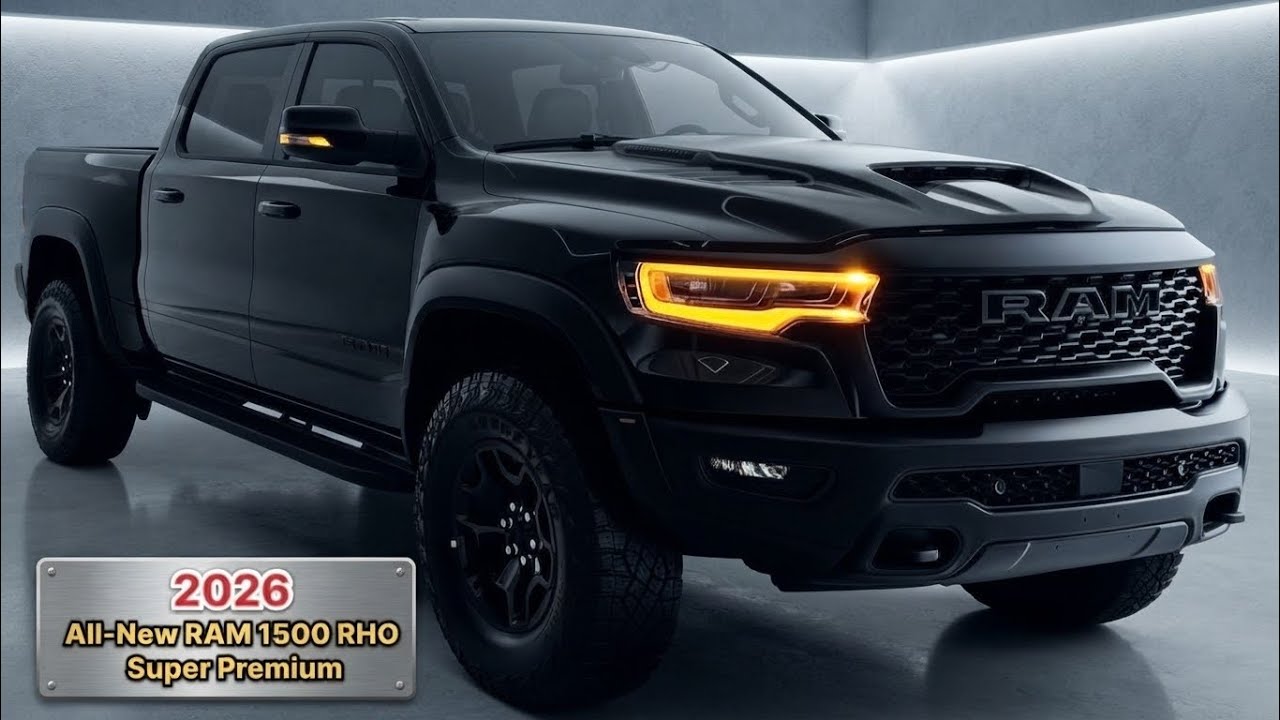 New Arrival! 2026 All-New RAM 1500 RHO Super Premium - New Technology Exterior and Interior