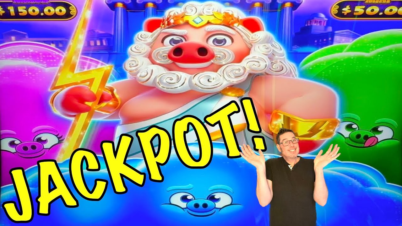 $40 BETS lead to a JACKPOT on Power Pig!!!