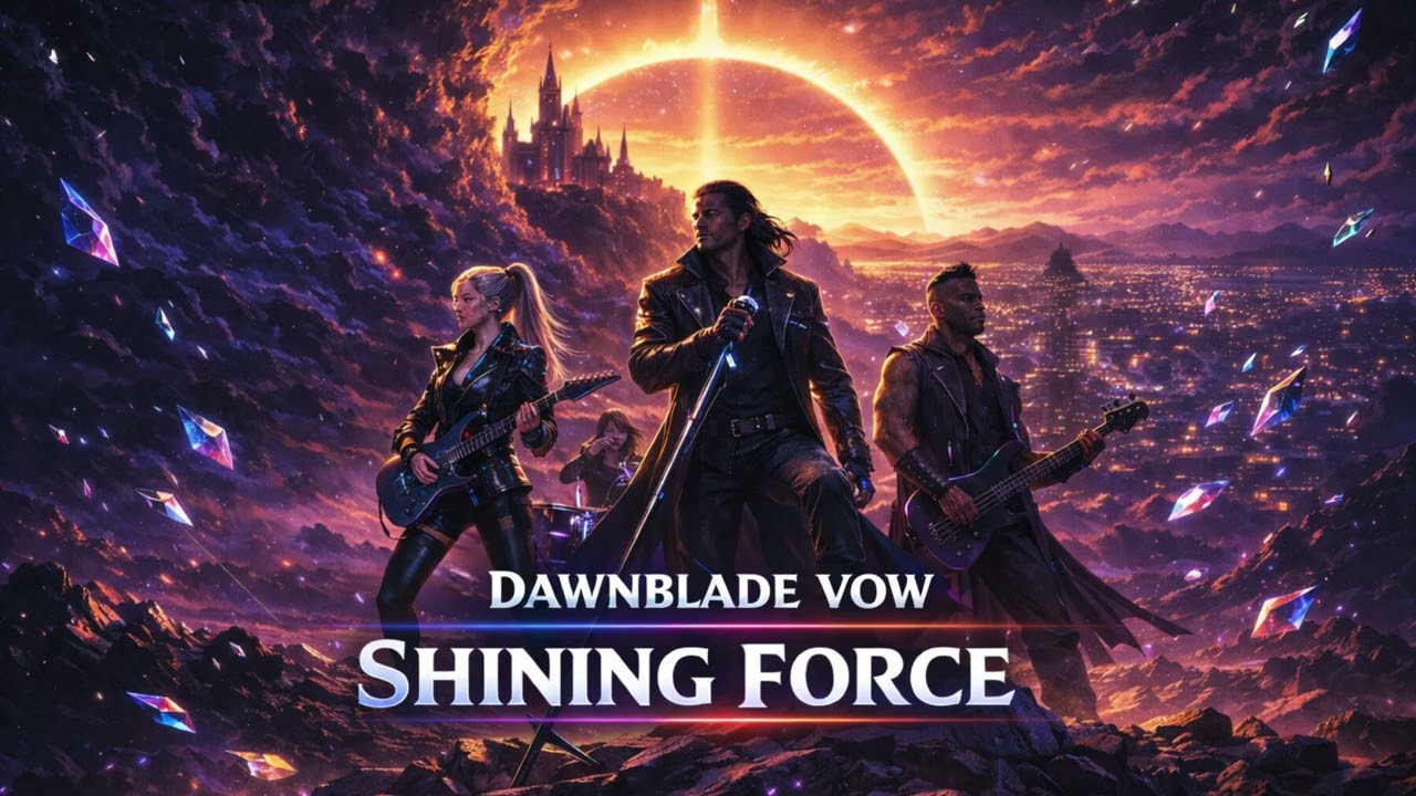 Dawnblade Vow | Shining Force (Heroic Synthwave Power Metal)