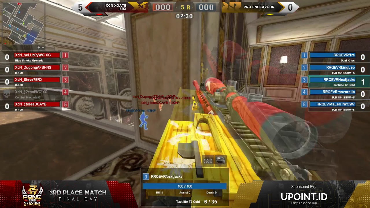 GRAND FINAL PBNC SEASON 1 2019 RRQ ENDEAVOUR VS XCN MATCH 1 (LUXVILLE) FULL MATCH