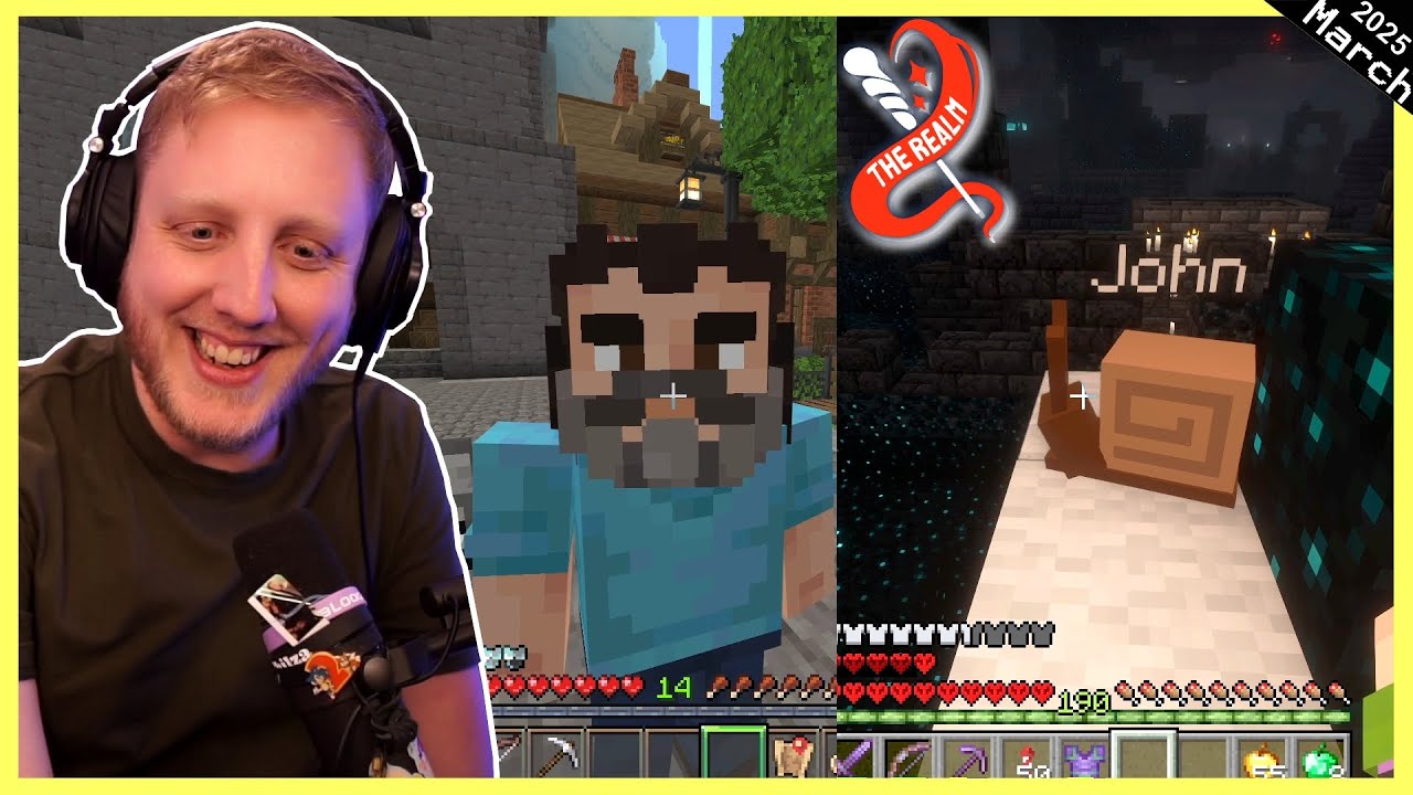 BEDROCK EXPERIENCE MC Movie  &bull; The Realm SMP! what happened - Philza VOD - Streamed on March 28 2025