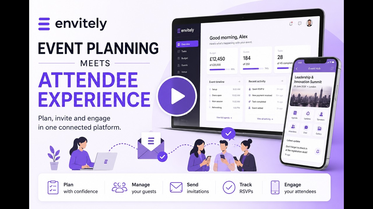 Envitely Explainer | Event Planning Meets Attendee Experience