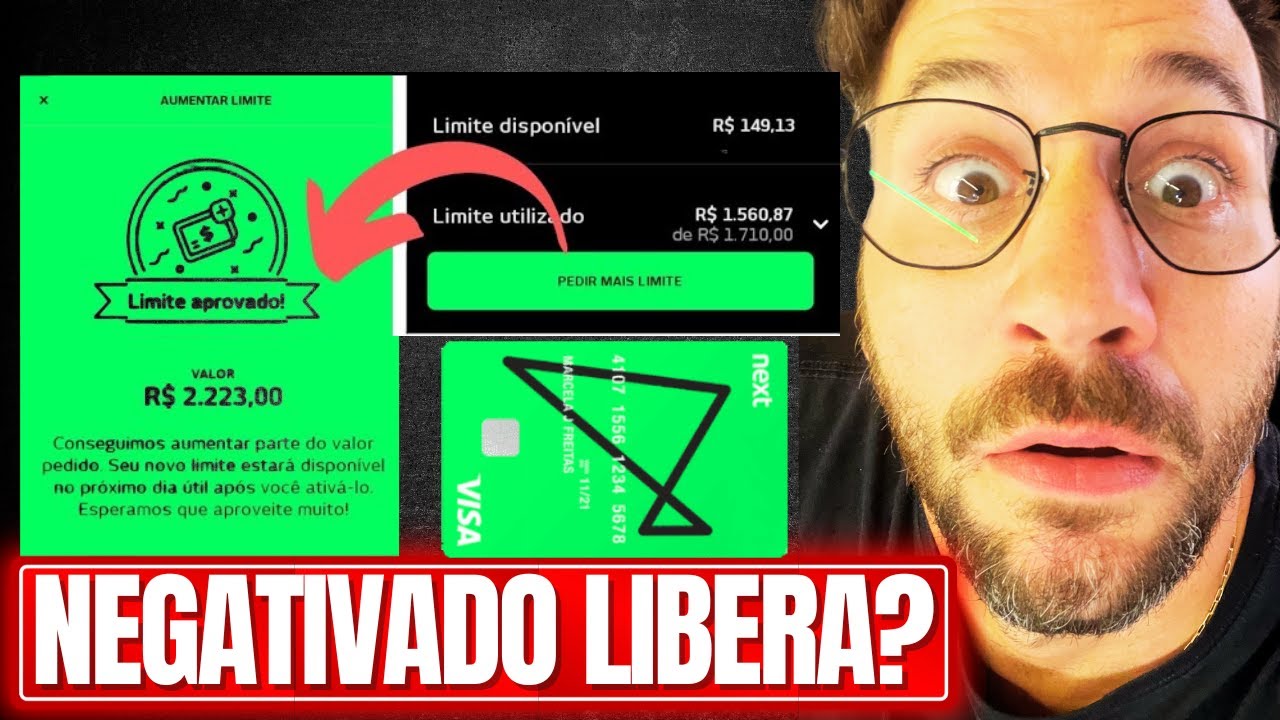 BANCO NEXT e o CR&Eacute;DITO para NEGATIVADOS! &Eacute; Mito ou Verdade?