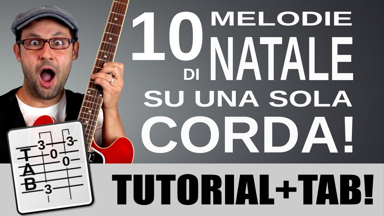 10 canzoni di Natale... SU UNA CORDA!