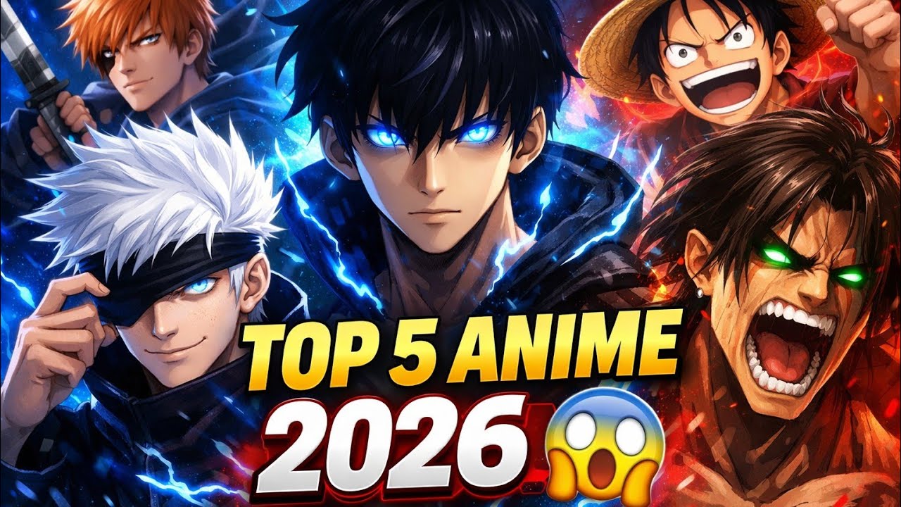 Top 5 Anime You MUST Watch in 2026 🔥