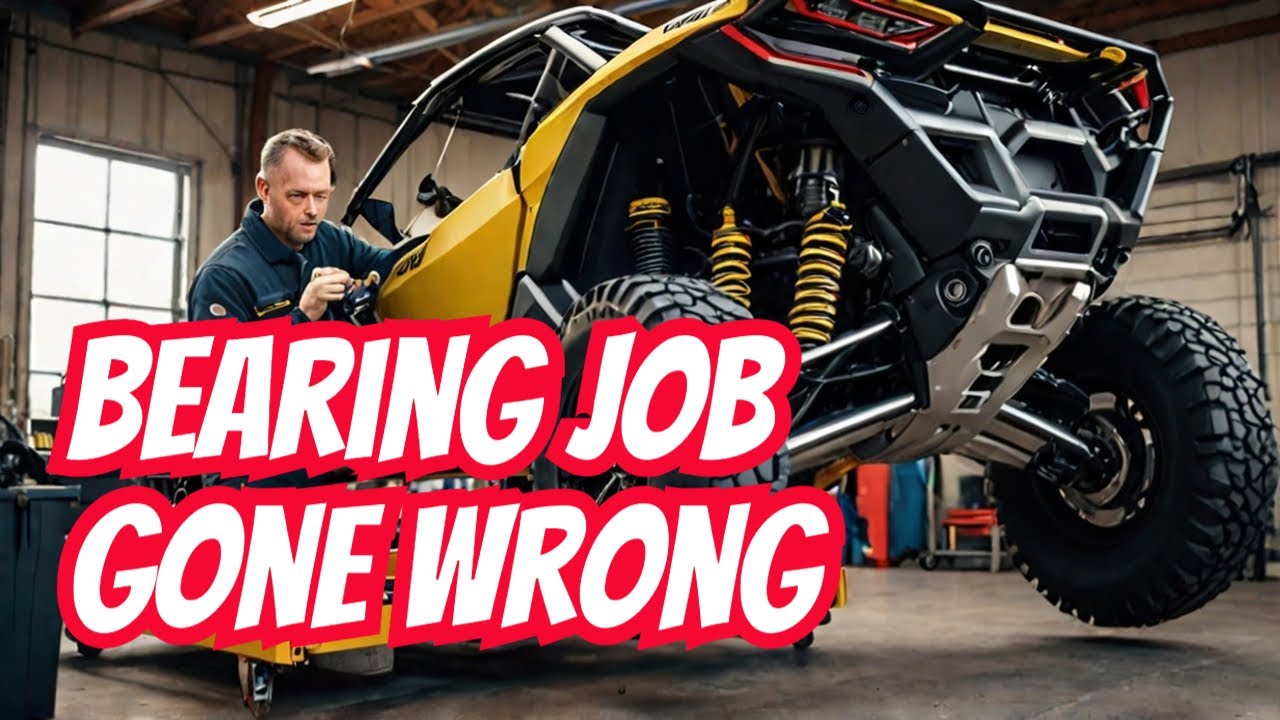 Mistakes to Avoid! - Can-Am Maverick x3 Wheel Bearing Replacement Gone Wrong.