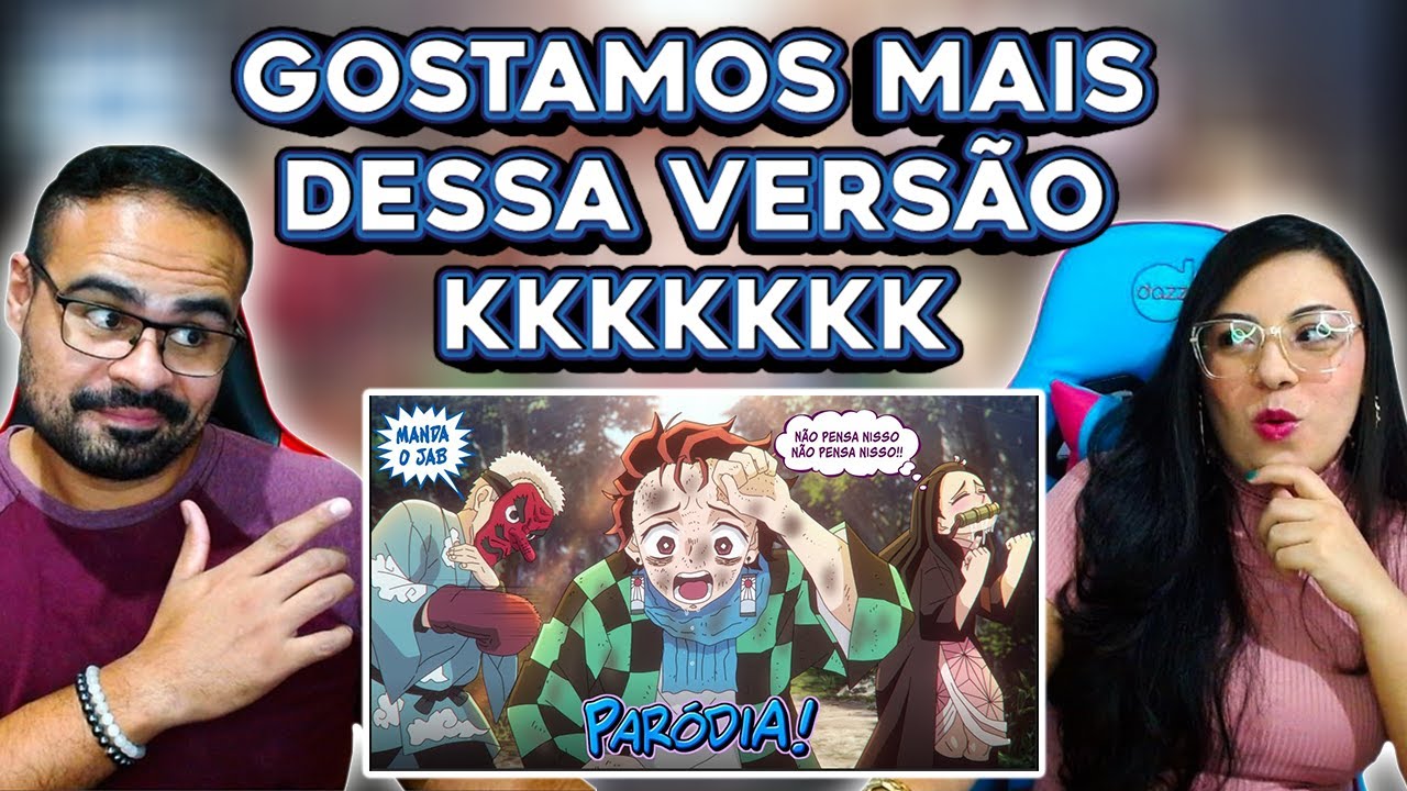 REACT Voice Makers | DIAS DE LUTA, CADÊ OS DIAS DE GLÓRIA? - PARÓDIA KIMETSU