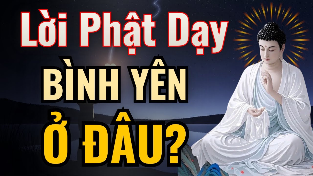 Làm Sao Để Tâm Bình Yên? Lời Phật Dạy Giúp An Tâm Trước Giờ Ngủ