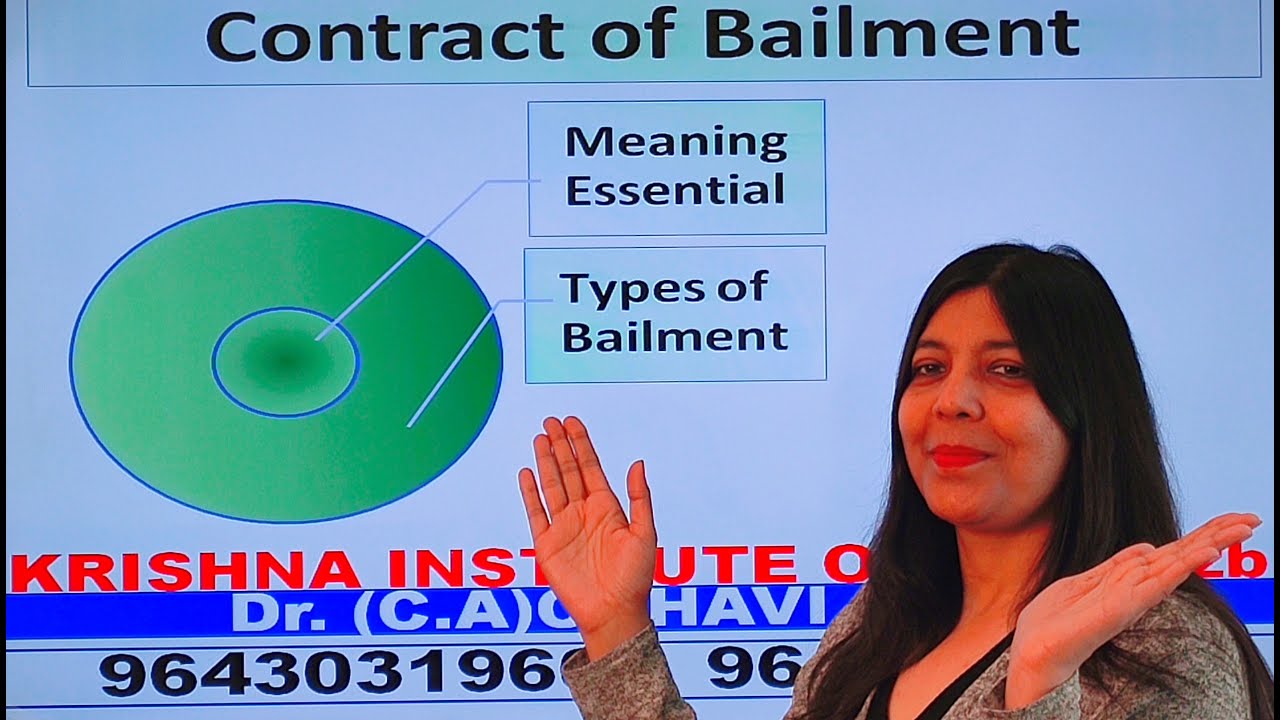 MEANING OF BAILMENT ( CONTRACT-2)