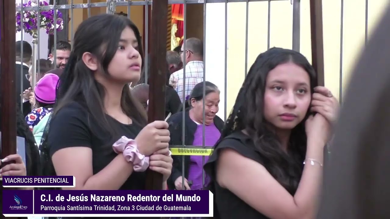 Salida del Viacrucis Penitencial de Jesús Nazareno Redentor del Mundo