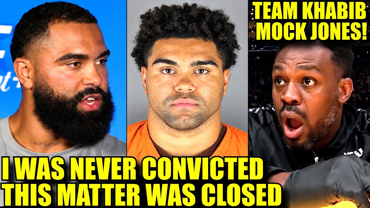 Gable Breaks Silence on Sexual Assault Case + Team Khabib MOCK Jon Jones + Joshua Van on Injury