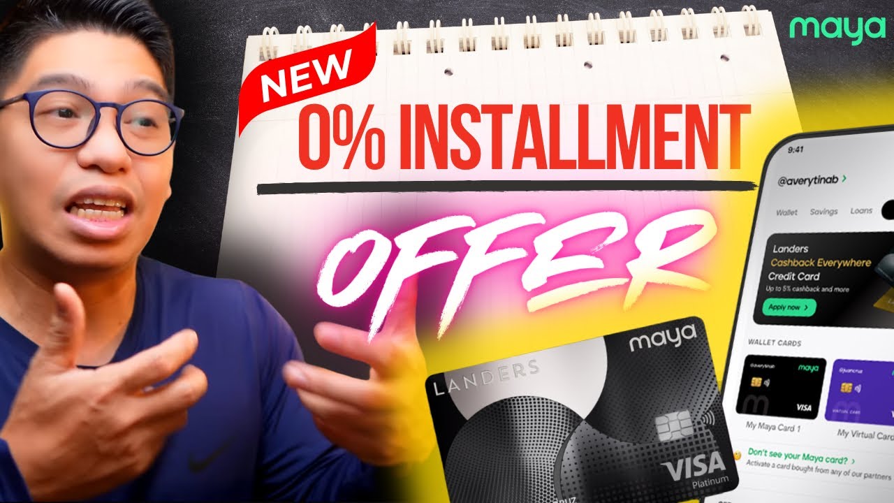 0% Interest Installment Now Available sa Maya CREDIT CARD? THIS IS NOT YOUR USUAL 0% Installment!