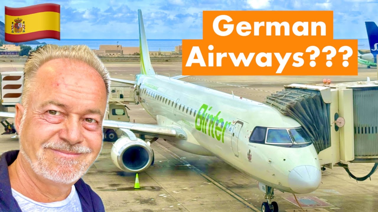 FLUG | Toller Bordservice bei Binter | Embraer E190