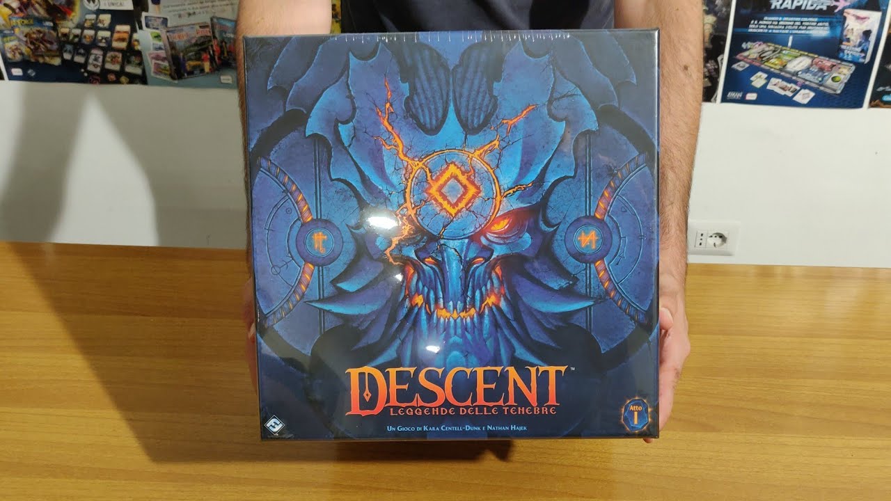 Unboxing di Descent: Leggende delle Tenebre