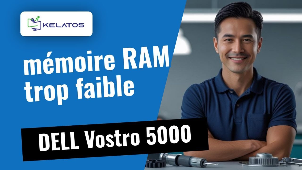 Votre DELL Vostro 5000 : mémoire RAM trop faible ? 🔧 On vous montre comment le réparer