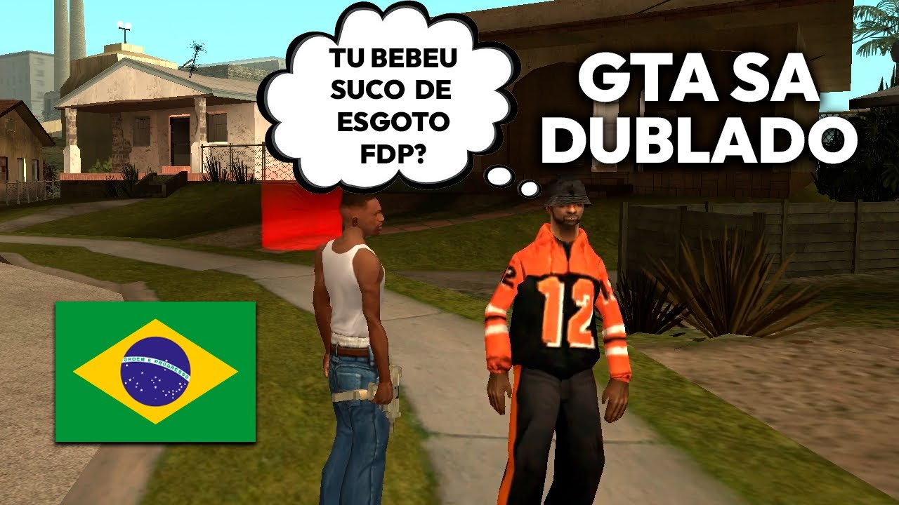 Como Baixar e Instalar a DUBLAGEM PORTUGUÊS BR no GTA SAN ANDREAS | Tutorial Atualizado 2026!!!! 🎮🔥