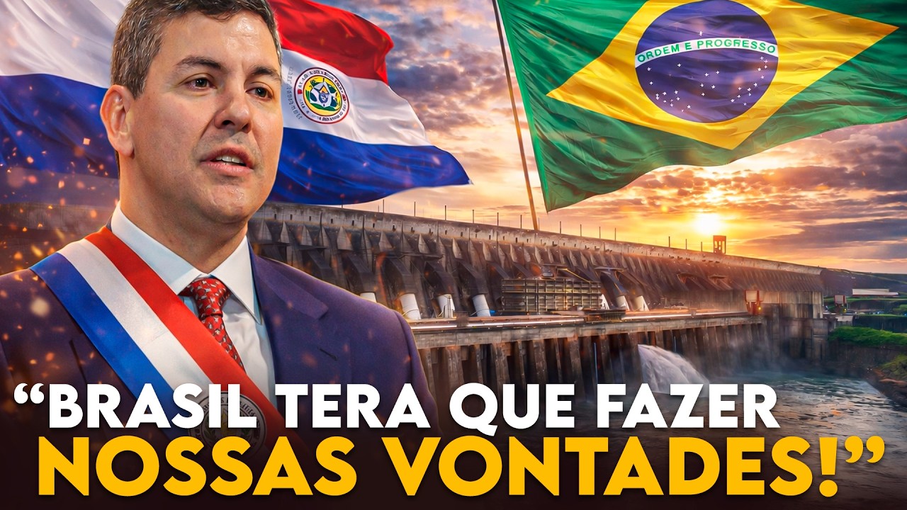 URGENTE: Brasil perderá a USINA DE ITAIPU para os EUA!