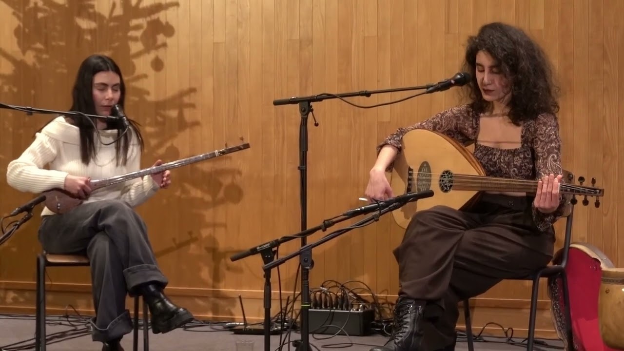 Guli Duo performs an Irianian folksong at Aslan Music Centre Amsterdam, Jan 9th 2025