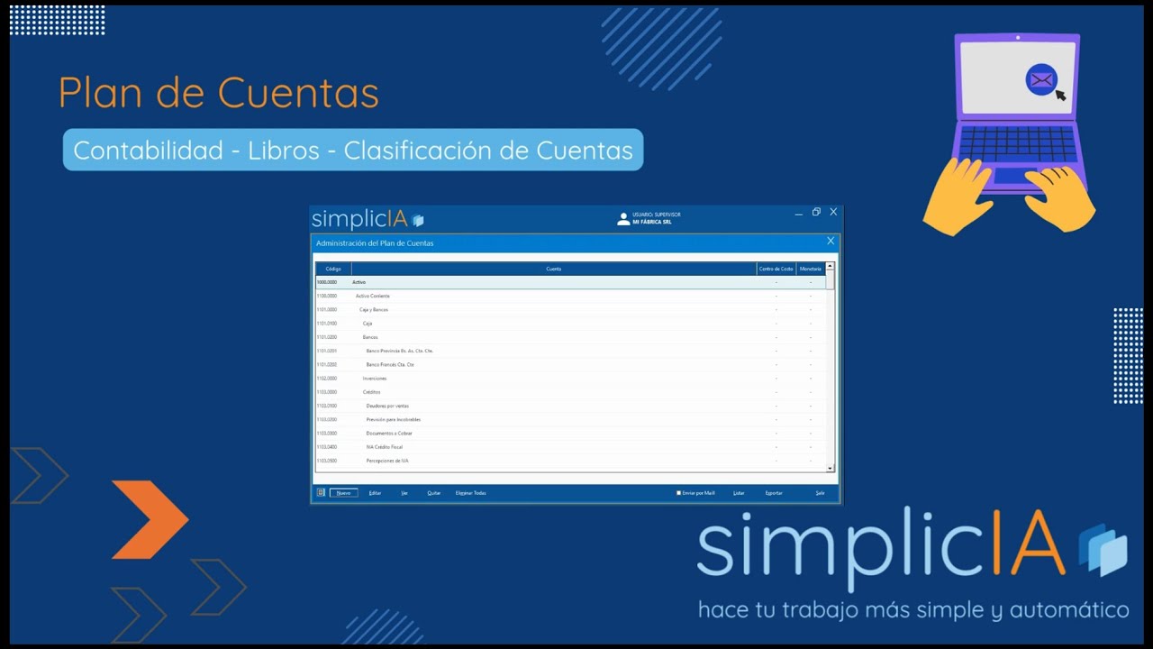 Plan de Cuentas: organizá tu contabilidad en minutos