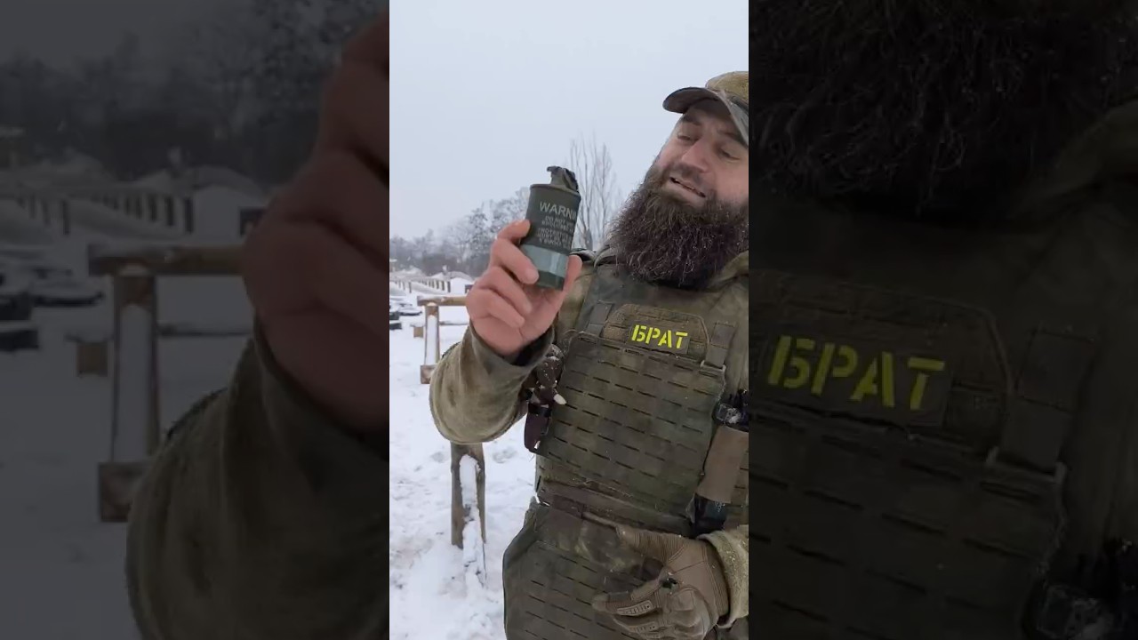 Американская трофейная граната M18 Smoke Grenade красный дым. #маратсутаев #shorts #граната