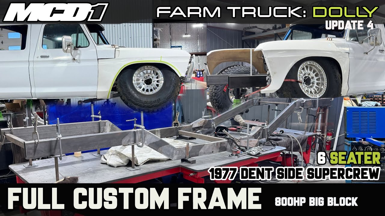 Solid Progress Made on Dolly's New Frame | Morgan Clarke Design