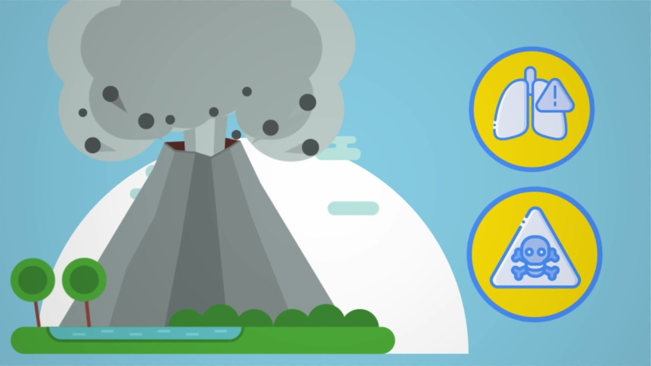 Facemasks for volcanic ash protection