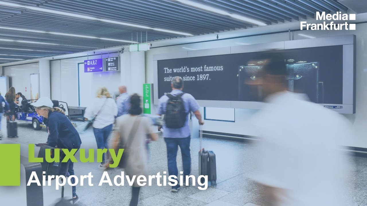 Multi-Touch Campaign by Globe Trotter at Frankfurt Airport's Security Check | Media Frankfurt