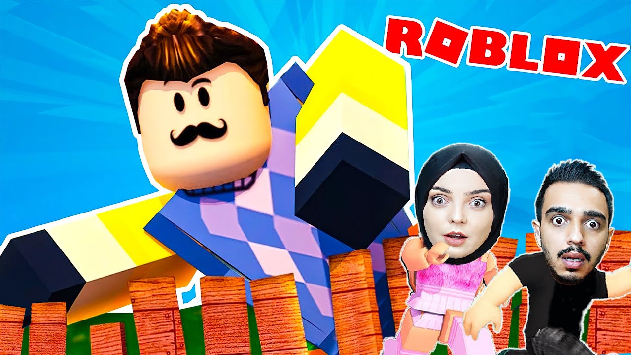 WİLSON AMCA GERİ DÖNDÜ KAÇIYORUZ !! 😱 Roblox Hello Neighbor